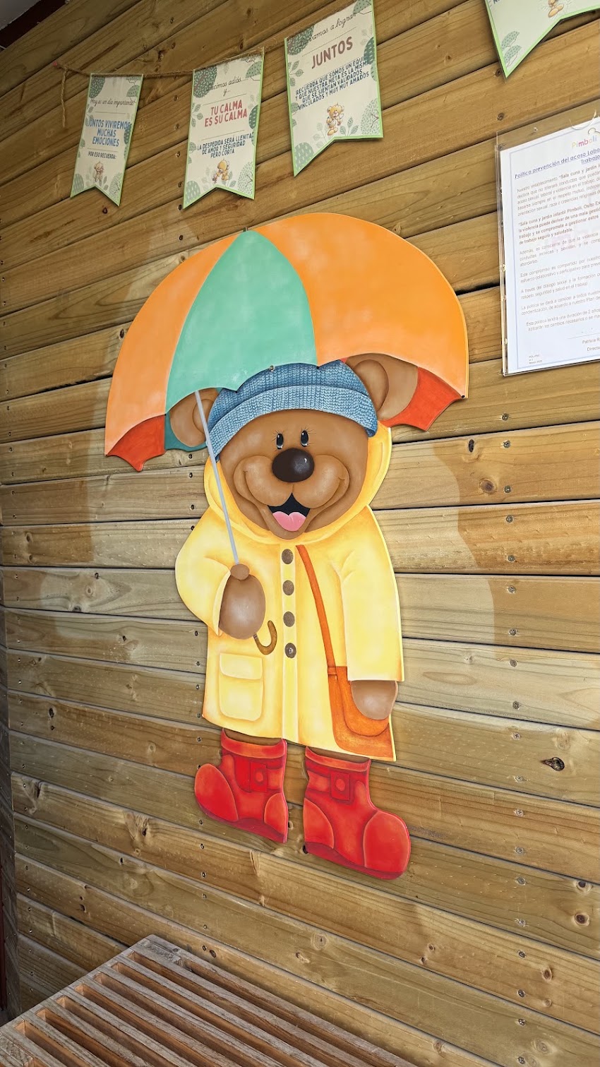 Jardin Infantil Pimboli … Osito Explorador