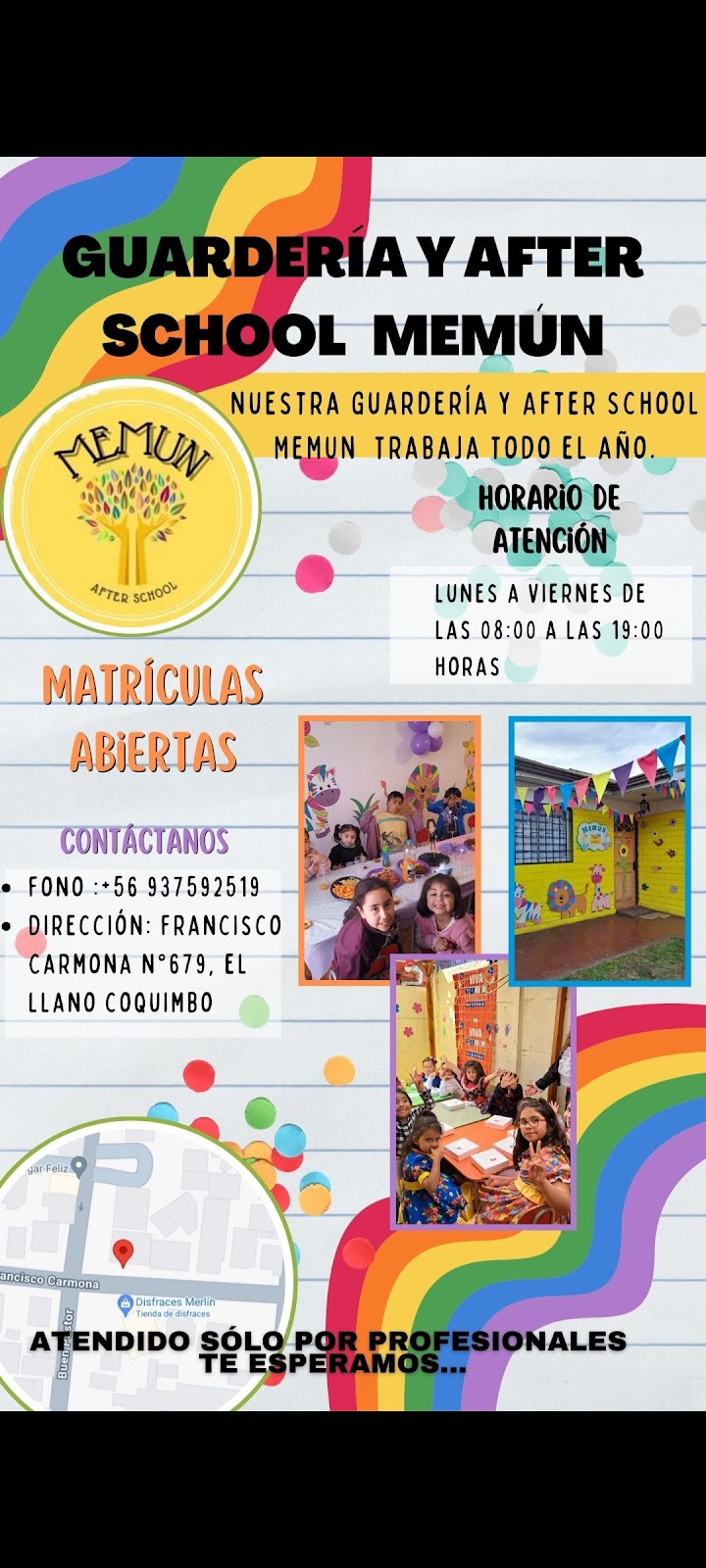 Guardería y After School MeMún